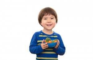 picky eater likes his food